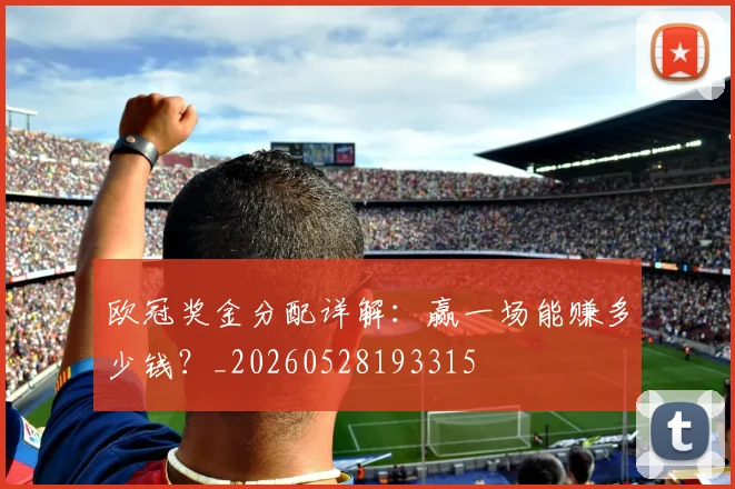 欧冠奖金分配详解:赢一场能赚多少钱?_20260528193315